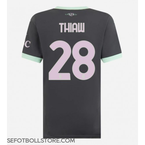 AC Milan Malick Thiaw #28 Replika Tredje Tröja Dam 2024-25 Kortärmad